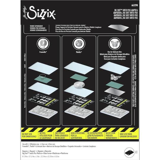Sizzix&#x2122; Big Shot&#x2122; Switch Plus Standard Adapter A by Tim Holtz